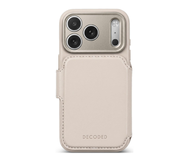 Decoded Leather Detachable Wallet do iPhone 18 Pro Max MagSafe (taup - 1586684 - zdjęcie
